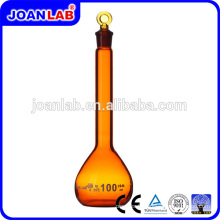 JOAN Lab Glass Borosil Flacon de mesure volumétrique Amber Glassware